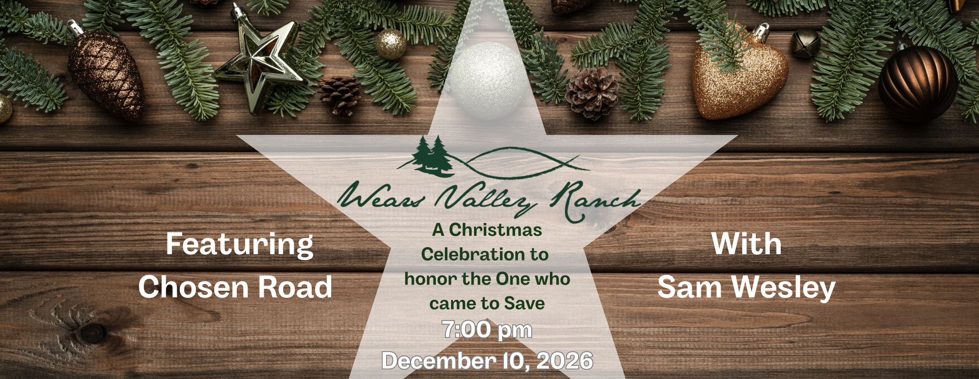 Chosen Road Appalachian Christmas with Sam Wesley
